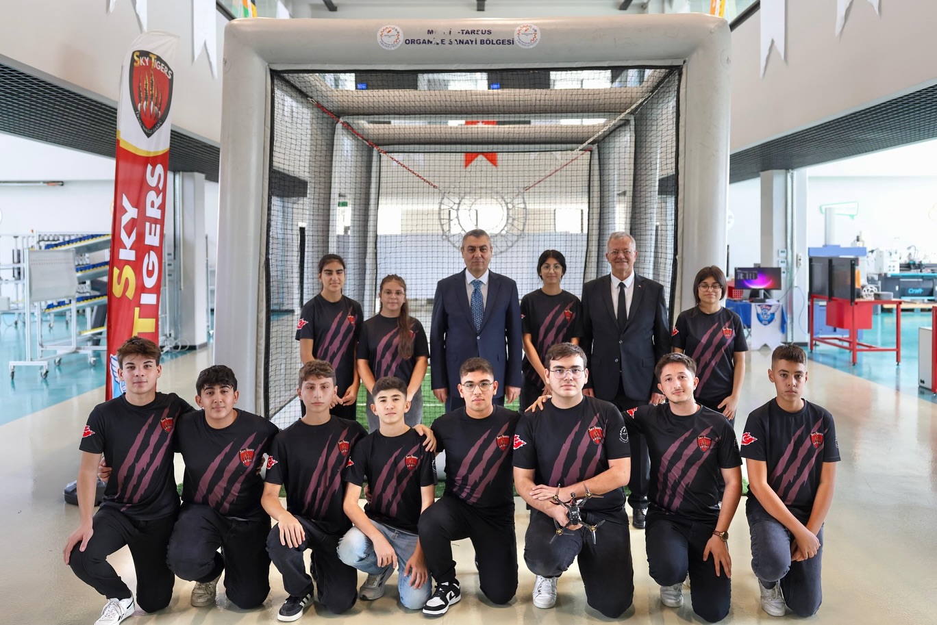 MERSİN VALİSİ SN ATİLLA TOROS MODEL FABRİKA ZİYARETİ