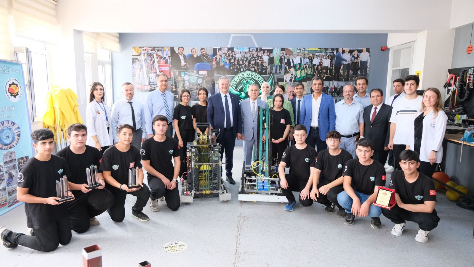 MEÜ Rektörü Prof. Dr. Erol Yaşar MTOSB'yi ziyaret etti