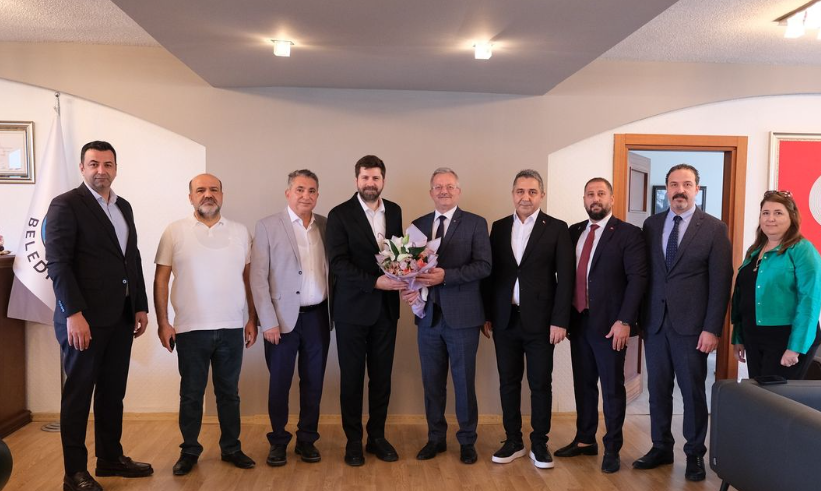 MTOSB YÖNETİMİ TARSUS BELEDİYE BAŞKANI BOLTAÇI ZİYARET ETTİ