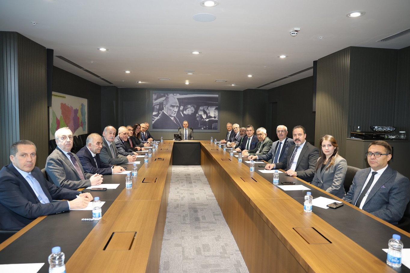 OSBÜK BAŞKANI SN MEMİŞ KÜTÜKÇÜ, BÜYÜK ŞEHİR BELEDİYE BAŞKANI SN VAHAP SEÇERİ ZİYARET ETTİ