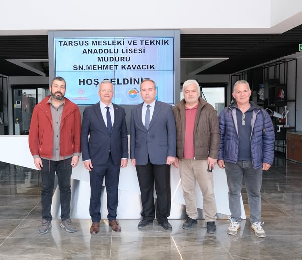 TARSUS MESLEKİ VE TEKNİK ANADOLU LİSESİ ZİYARETİ