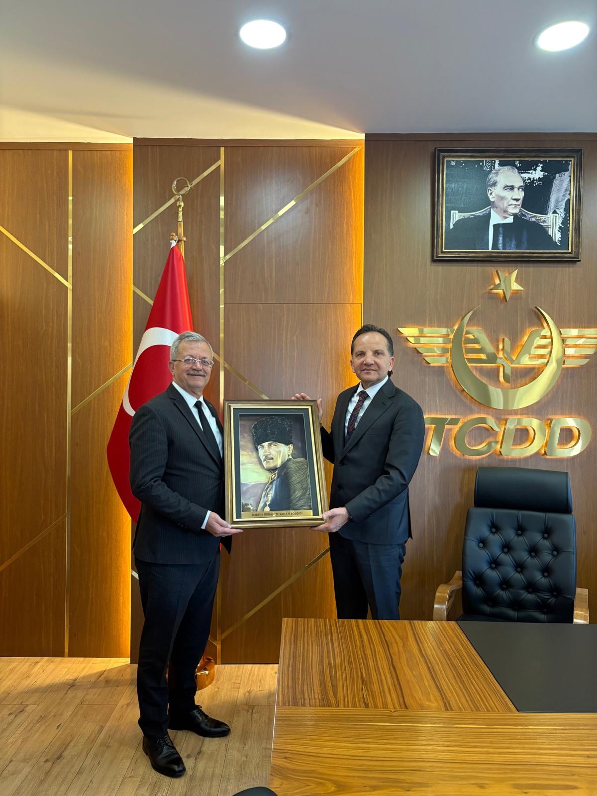 TCDD ADANA 6. BÖLGE MÜDÜRÜ ZİYARETİ