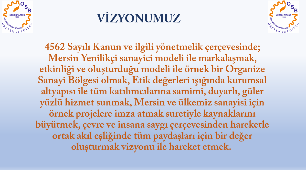 Vizyonumuz
