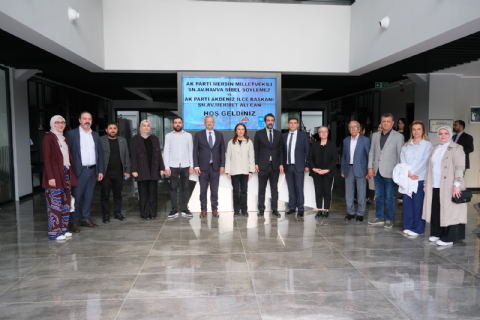 AK PARTİ MERSİN MİLLETVEKİLİ HAVVA SİBEL SÖYLEMEZ BÖLGEMİZİ ZİYARET ETTİ.