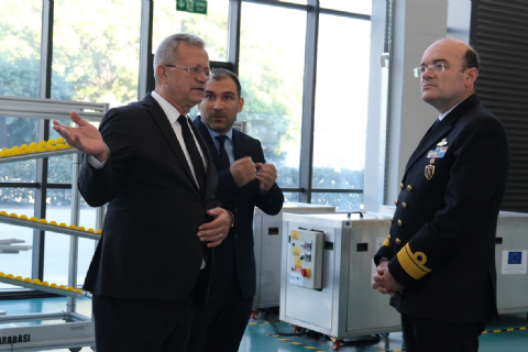 AKDENİZ BÖLGE KOMUTANI TUĞAMİRAL SONER KAZANKAYA  BÖLGEMİZİ ZİYARET ETTİ