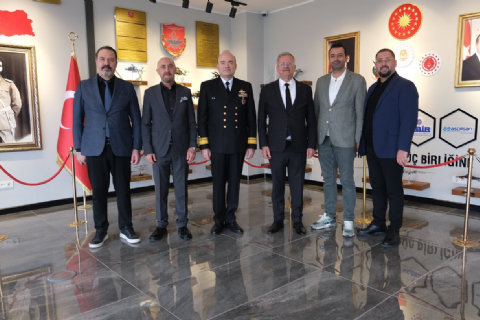 AKDENİZ BÖLGE KOMUTANI TUĞAMİRAL SONER KAZANKAYA  BÖLGEMİZİ ZİYARET ETTİ