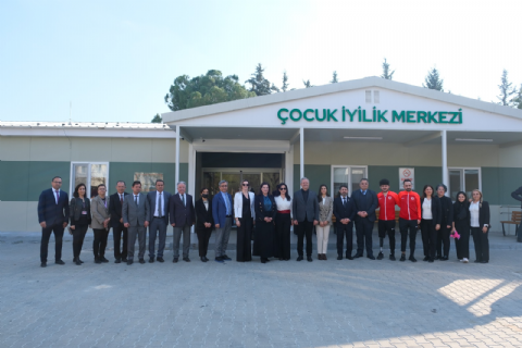 ÇOCUK İYİLİK MERKEZİNİN AÇILIŞI GERÇEKLEŞTİRİLDİ