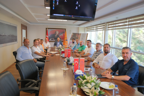 ÇUKUROVA BASKETBOL KULÜBÜ YÖNETİCİLERİ BÖLGEMİZİ ZİYARET ETTİ