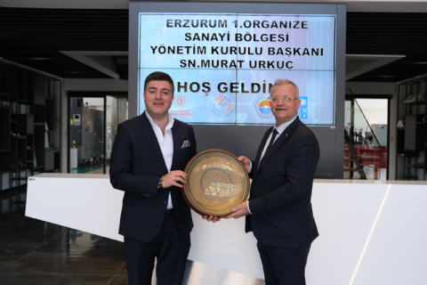 ERZURUM OSB BAŞKANI BÖLGEMİZİ ZİYARET ETTİ