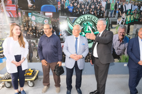 İYİ PARTİ MİLLETVEKİLİ ADAYI BURHANETTİN KOCAMAZ MTOSBYİ ZİYARET ETTİ