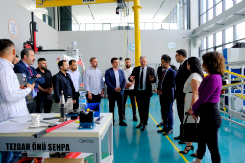 İYİ Parti ve MHP adaylarından MTOSB'ye ziyaret