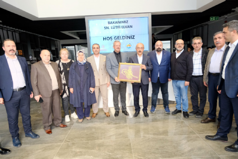 Lütfi Elvan: MTOSB’den daha geniş sanayi alanları bekliyoruz