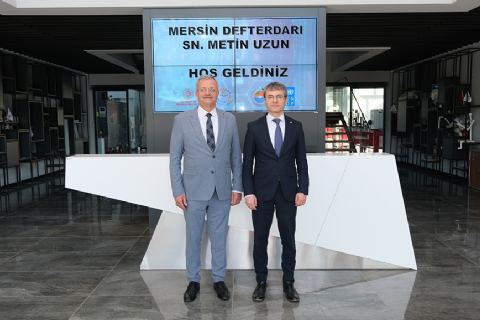 MERSİN DEFTERDARI SN. METİN UZUN BÖLGEMİZİ ZİYARET ETTİ