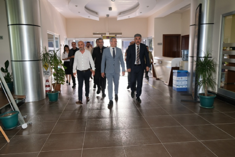 MERSİN İL EMNİYET MÜDÜRÜ KAMİL KARABÖCEK BÖLGEMİZİ ZİYARET ETTİ