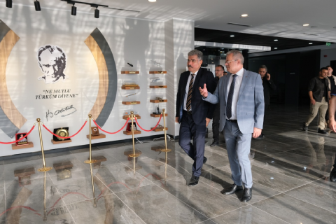 MERSİN İL EMNİYET MÜDÜRÜ KAMİL KARABÖCEK BÖLGEMİZİ ZİYARET ETTİ