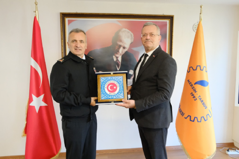 MERSİN İL JANDARMA KOMUTANI BÖLGEMİZİ ZİYARET ETTİ