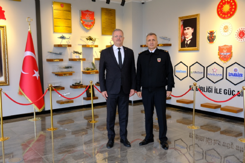 MERSİN İL JANDARMA KOMUTANI BÖLGEMİZİ ZİYARET ETTİ