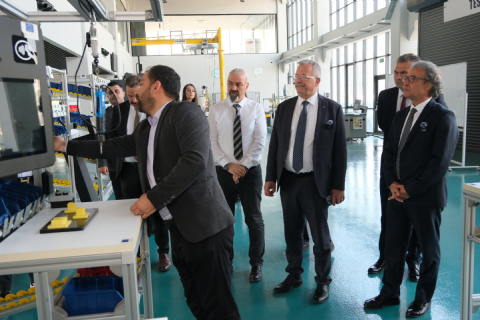 Mersin Üniversitesi heyetinden MTOSB-ye ziyaret