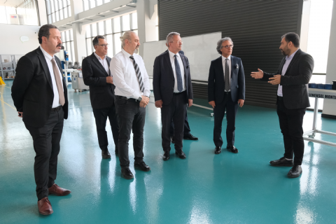 Mersin Üniversitesi heyetinden MTOSB-ye ziyaret