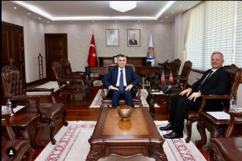 MERSİN VALİSİ SN ATİLLA TOROS  MAKAMINDA ZİYARET EDİLDİ