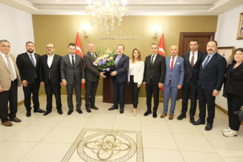 MTOSB YENİ SEÇİLEN YÖNETİM KURULU BİR DİZİ PROTOKOL ZİYARETİ GERÇEKLEŞTİRDİ