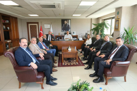 MTOSB YENİ SEÇİLEN YÖNETİM KURULU BİR DİZİ PROTOKOL ZİYARETİ GERÇEKLEŞTİRDİ