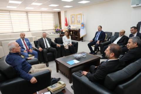 MTOSB YENİ SEÇİLEN YÖNETİM KURULU BİR DİZİ PROTOKOL ZİYARETİ GERÇEKLEŞTİRDİ