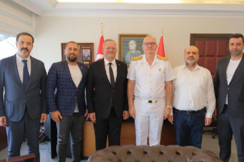 MTOSB YÖNETİMİ AKDENİZ BÖLGE VE GARNİZON KOMUTANI TUĞA. MURAT FIRATI ZİYARET ETTİ