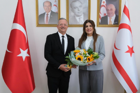 MTOSB YÖNETİMİ KKTC BAŞKONSOLOSU ZALİHE MENDELİ'Yİ ZİYARET ETTİ