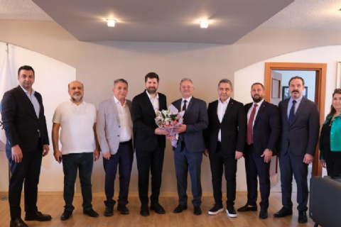 MTOSB YÖNETİMİ TARSUS BELEDİYE BAŞKANI BOLTAÇI ZİYARET ETTİ