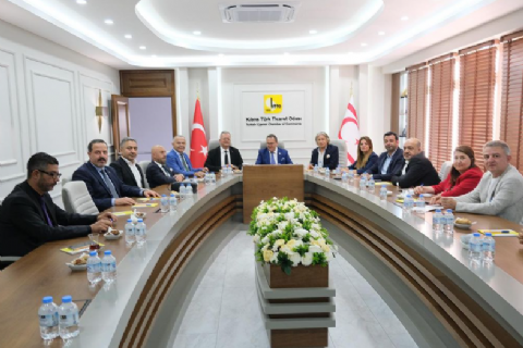 MTOSB YÖNETİMİNDEN KKTO BAŞKANINA ZİYARET