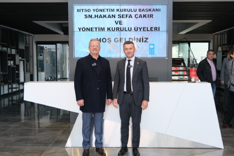 MTSO YÖNETİM KURULU VE KIZILAY MERSİN ŞUBE BAŞKANI BÖLGEMİZİ ZİYARET ETTİ