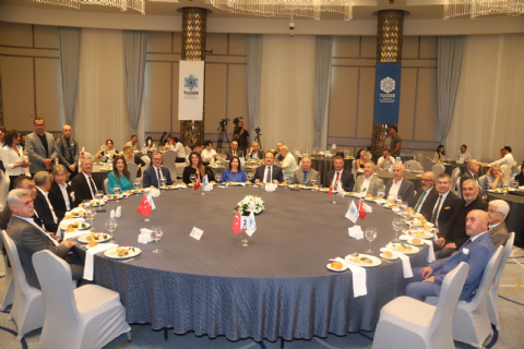 OSBÜK BAŞKANI MEMİŞ KÜTÜKÇÜ MERSİNDE BİR DİZİ PROGRAM KATILARAK ZİYARETLER GERÇEKLEŞTİRDİ