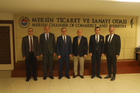 OSBÜK BAŞKANI MEMİŞ KÜTÜKÇÜ MERSİNDE BİR DİZİ PROGRAM KATILARAK ZİYARETLER GERÇEKLEŞTİRDİ