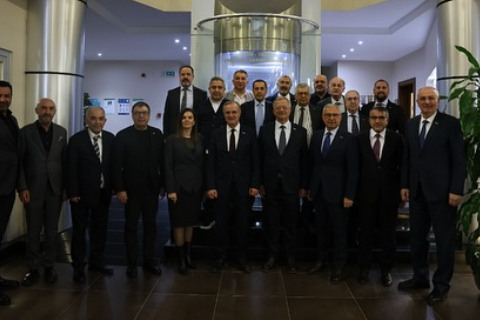 OSBÜK BAŞKANI SN MEMİŞ KÜTÜKÇÜ, BÖLGEMİZİ ZİYARET ETTİ