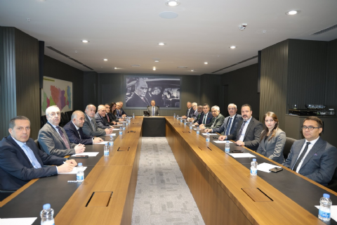 OSBÜK BAŞKANI SN MEMİŞ KÜTÜKÇÜ, BÜYÜK ŞEHİR BELEDİYE BAŞKANI SN VAHAP SEÇERİ ZİYARET ETTİ