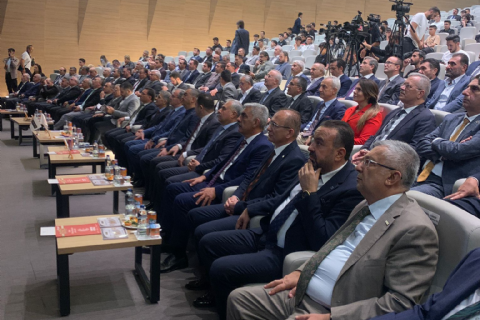 OSBÜK İÇ ANADOLU BÖLGE TOPLANTISI SANAYİ VE TEKNOLOJİ BAKAN YARDIMCISI İNAN'IN KATILIMI İLE GERÇEKLEŞTİRİLDİ