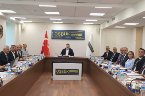OSBÜK MESLEKİ İHTİSAS KURULU TOPLANTISI GERÇEKLEŞTİRİLDİ