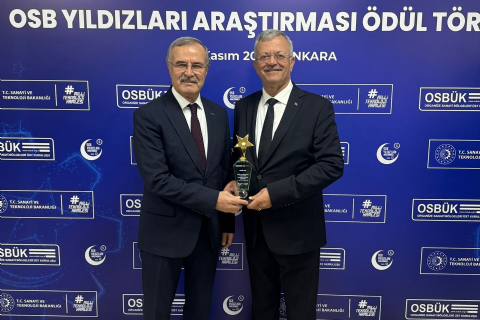 OSBÜK , OSB YILDIZLARI ARAŞTIRMASI ÖDÜL TÖRENİ