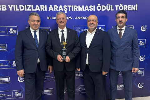 OSBÜK , OSB YILDIZLARI ARAŞTIRMASI ÖDÜL TÖRENİ