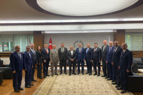 OSBÜK YÖNETİMİ KAYSERİDE BİR DİZİ ZİYARET GERÇEKLEŞTİRDİ