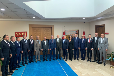 OSBÜK YÖNETİMİ KAYSERİDE BİR DİZİ ZİYARET GERÇEKLEŞTİRDİ
