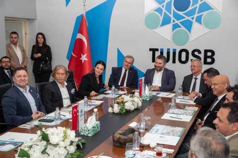 SANAYİ VE TEKNOLOJİ BAKAN YARDIMCISI ORUÇ BABA İNAN ZİYARETİ