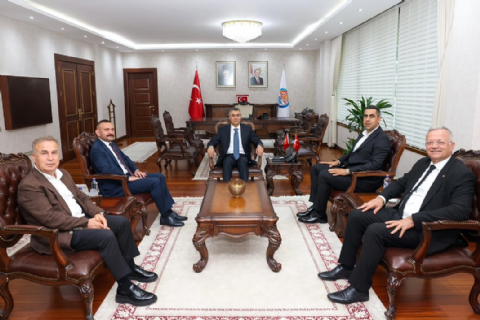 YENİ MERSİN İDMAN YURDUNDAN MERSİN VALİSİNE ZİYARET