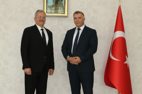 YÖNETİM KURULU BAŞKANIMIZ SABRİ TEKLİ MERSİN CUMHURİYET BAŞSAVCIMIZ SN. TOLGAHAN ÖZTOPRAK' ZİYARET ETTİ
